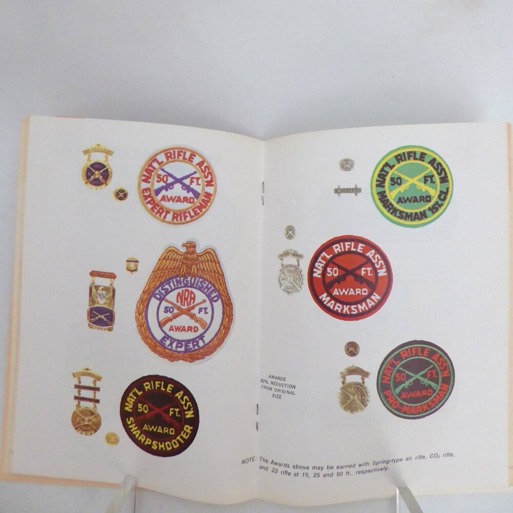 NEW VINTAGE 1971 NRA JUNIOR PROGRAM HANDBOOK SOFT COVER BOOK - Picture 7 of 11